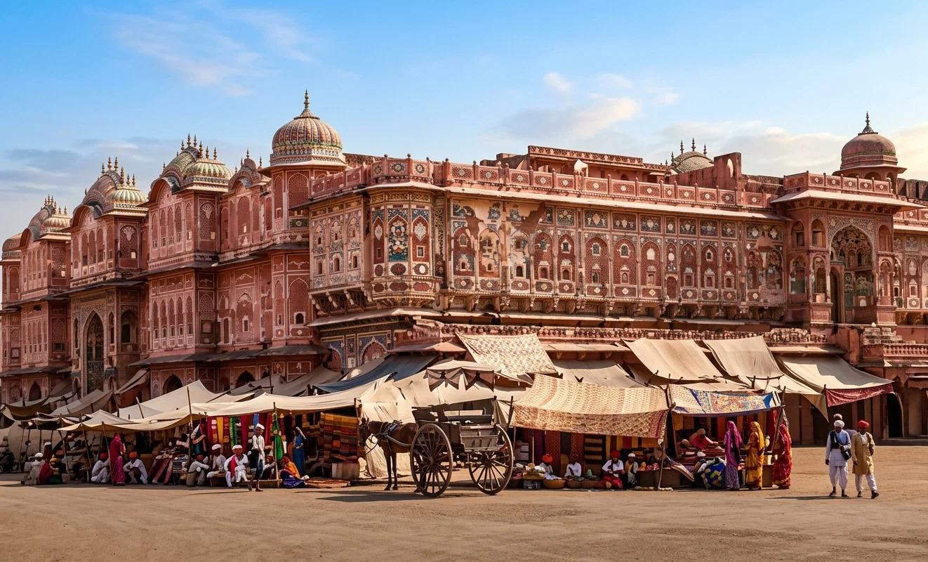 Palace, Jeypore, India.