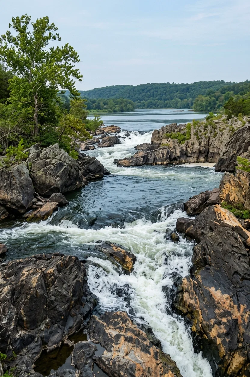 SOUTH BRANCH OF GREAT FALLS, POTOMAC RIVER,
NEAR WASHINGTON