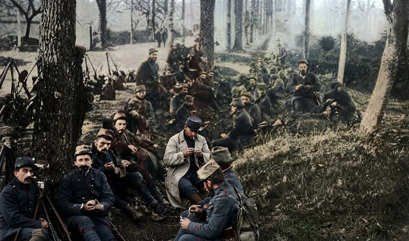 The appeal comes from the battle field, not for more food or for better food, but for tobacco.