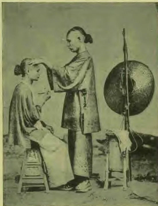 Itinerant Barber, China.