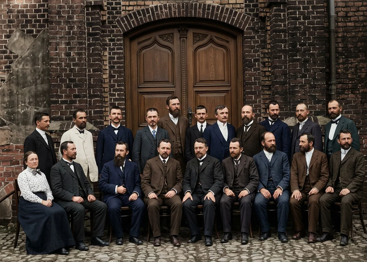 OFFICERS AND FIELD SUPERINTENDENTS OF THE GERMAN UNION CONFERENCE