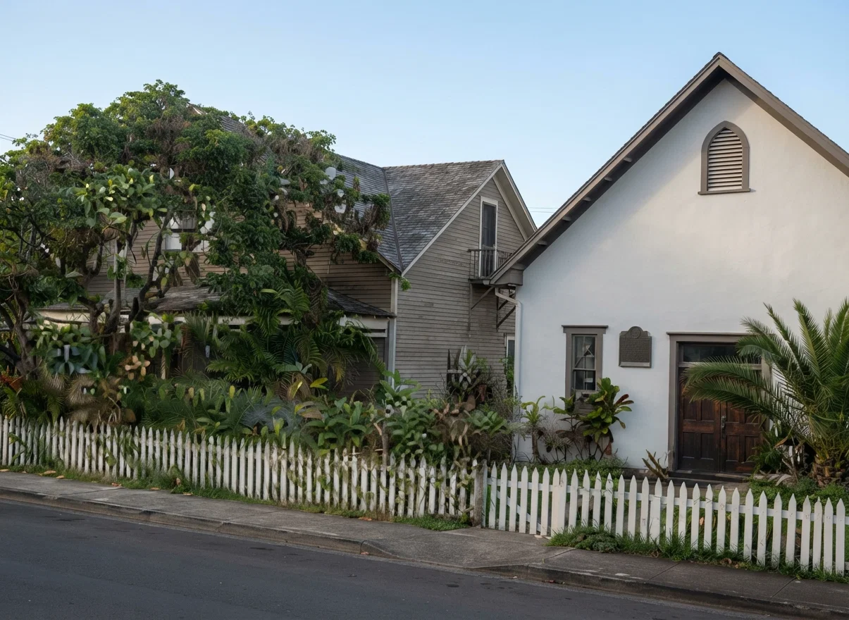 Seventh-day Adventist church and mission home, Honolulu