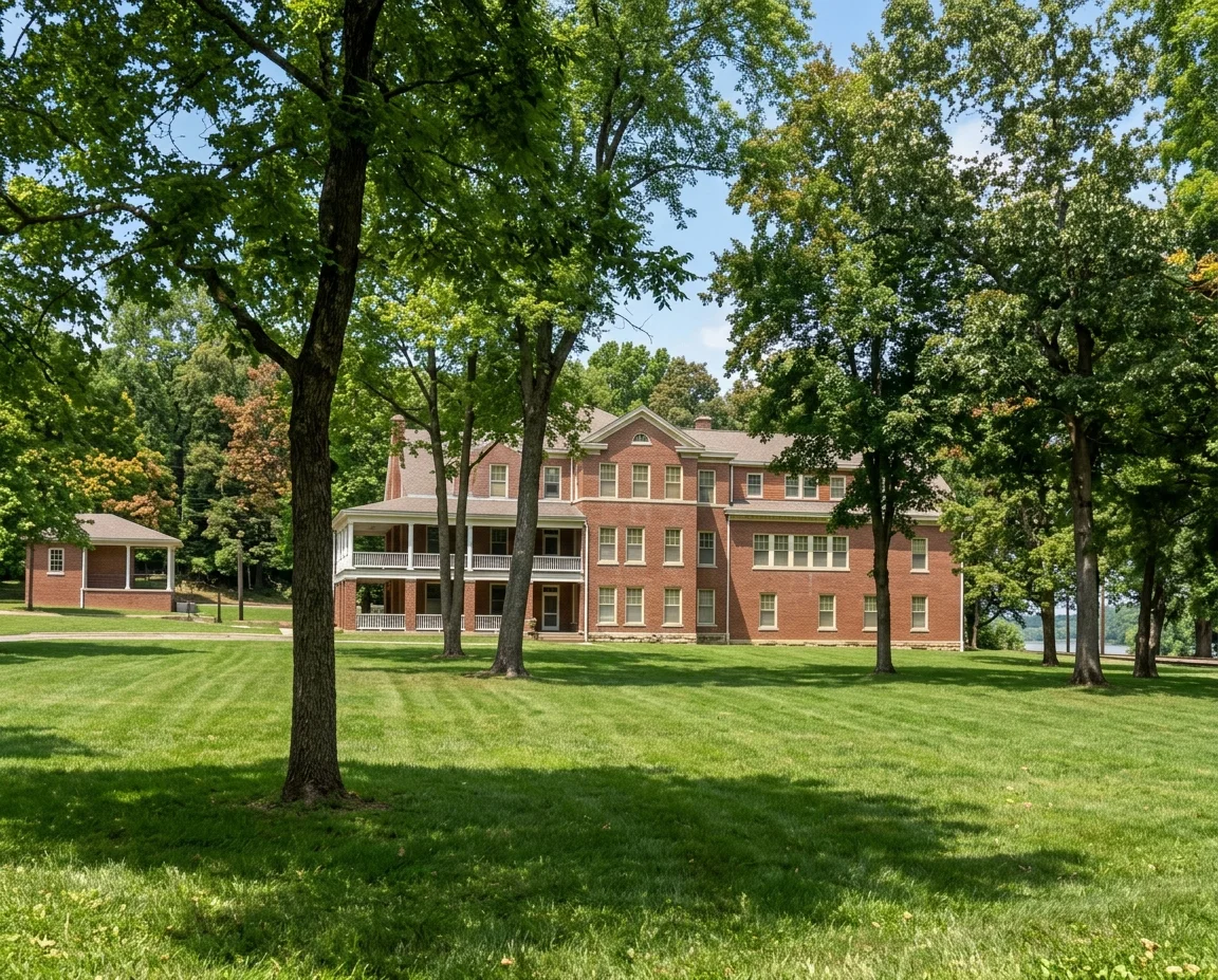 THE WABASH VALLEY SANITARIUM, NEAR LA FAYETTE, IND.