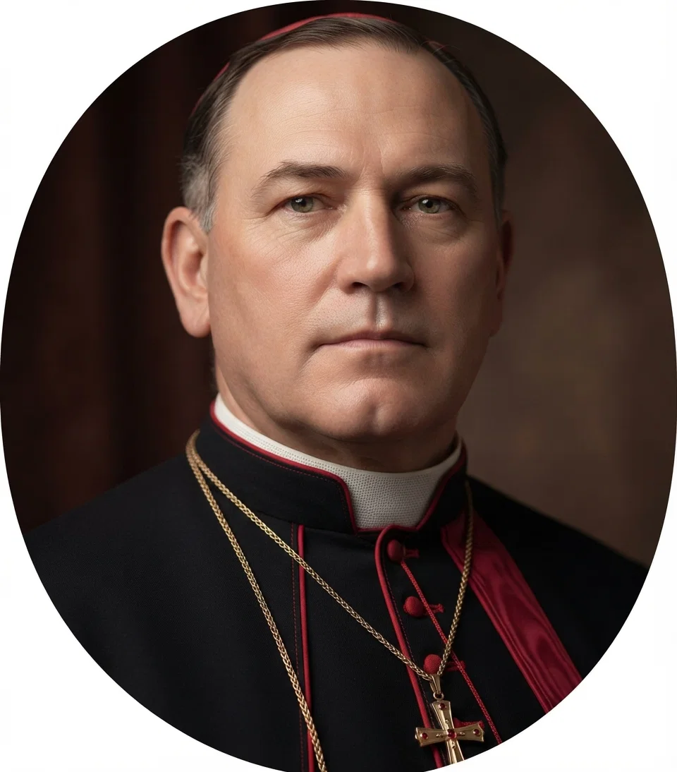 CARDINAL O'CONNELL, WHO WELCOMED THE CONVENTION TO "CATHOLIC BOSTON"
