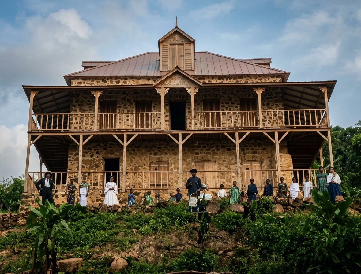 MISSION HOUSE, SIERRA LEONE, AFRICA