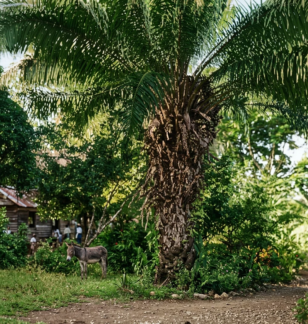 “ABBY PALM,” IN THE YARD OF OUR WEST INDIAN INDUSTRIAL SCHOOL