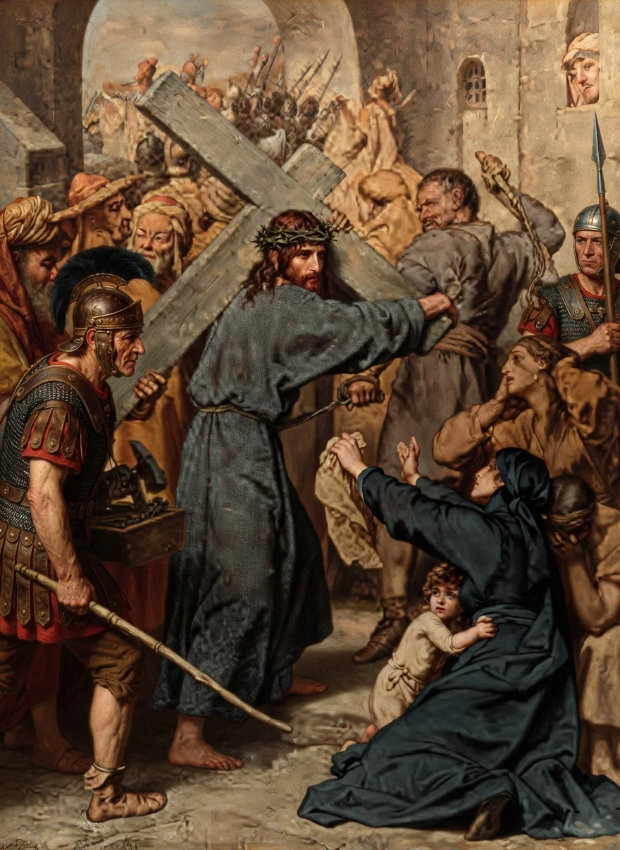 H. Hofmann. Instead of exercising authority over men Christ submitted to authority, even unto death. But in it all He did not compromise righteousness. As He said, "My kingdom is not of this world."