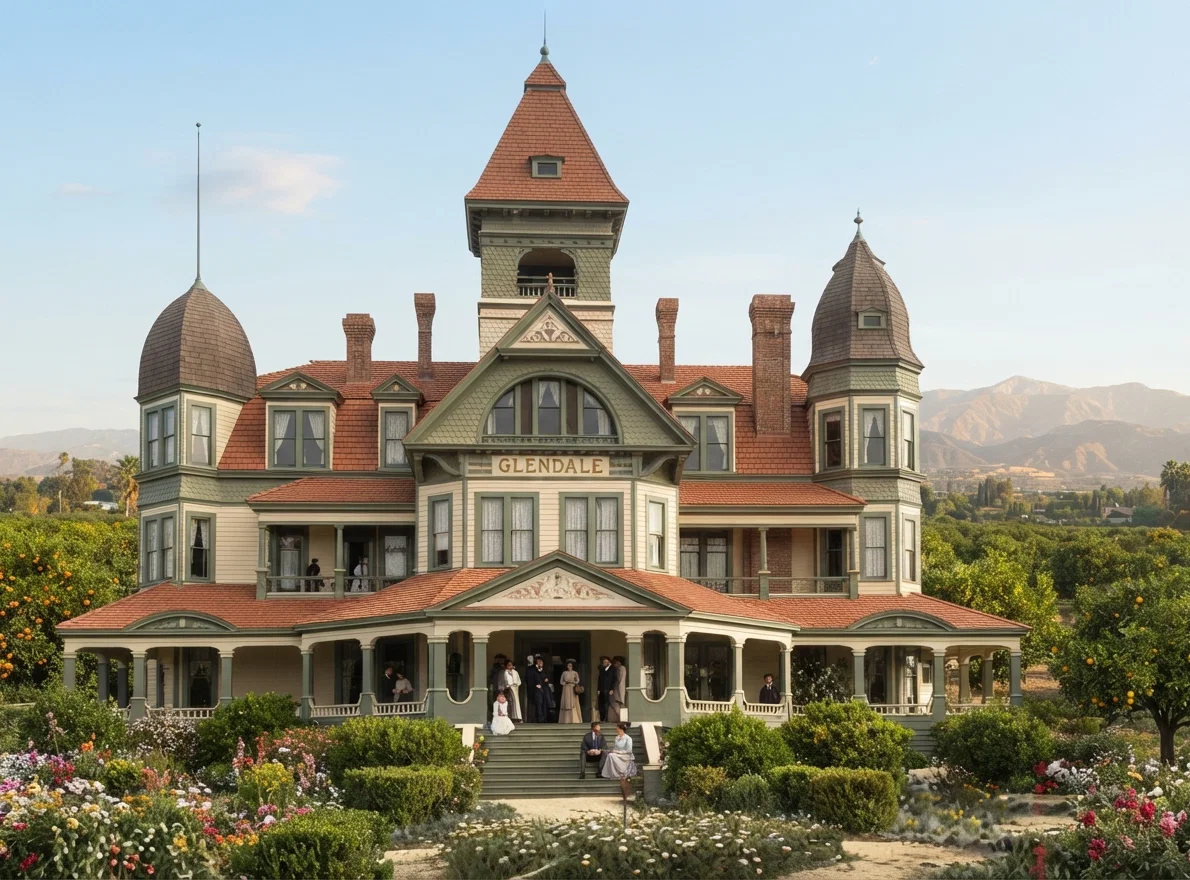 The Glendale Sanitarium.