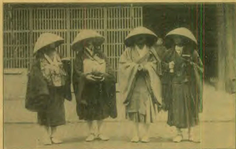 Mendicant Buddhist Priests.