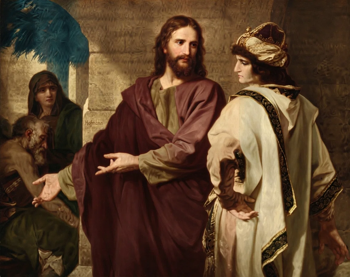 Christ and the Rich Young Ruler.