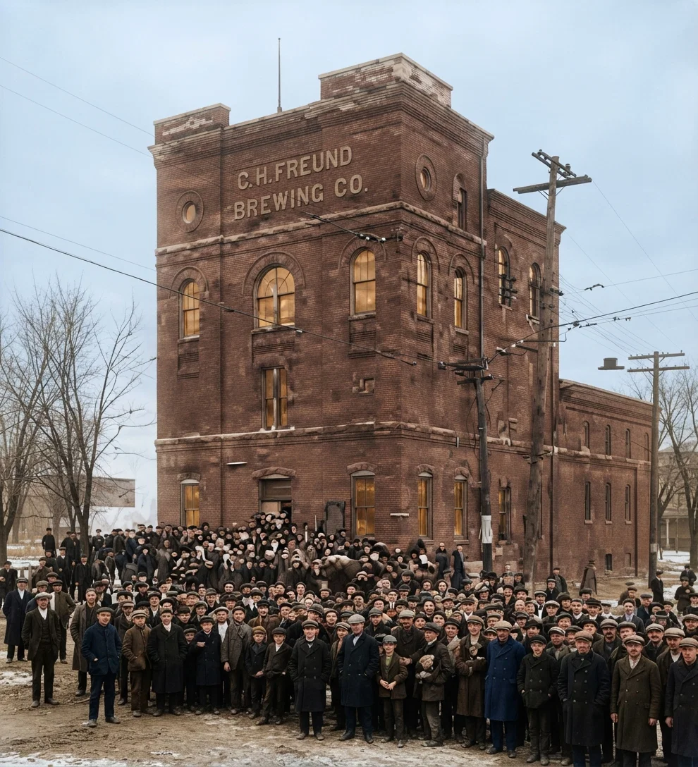 What an improvement! A unique transformation in Flint, Michigan. This building was formerly a brewery. It is now converted into a church. We believe in such conversions.