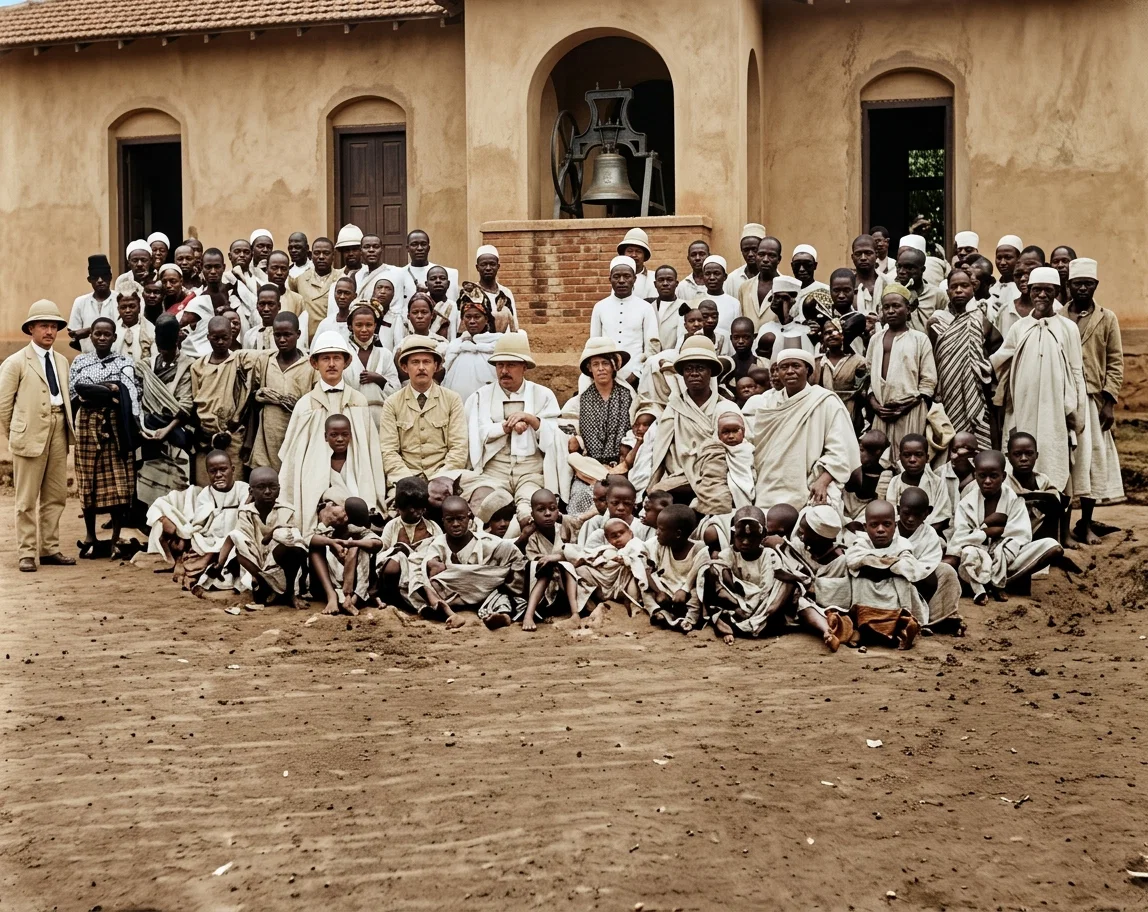 SCHOOL IN GERMAN EAST AFRICA