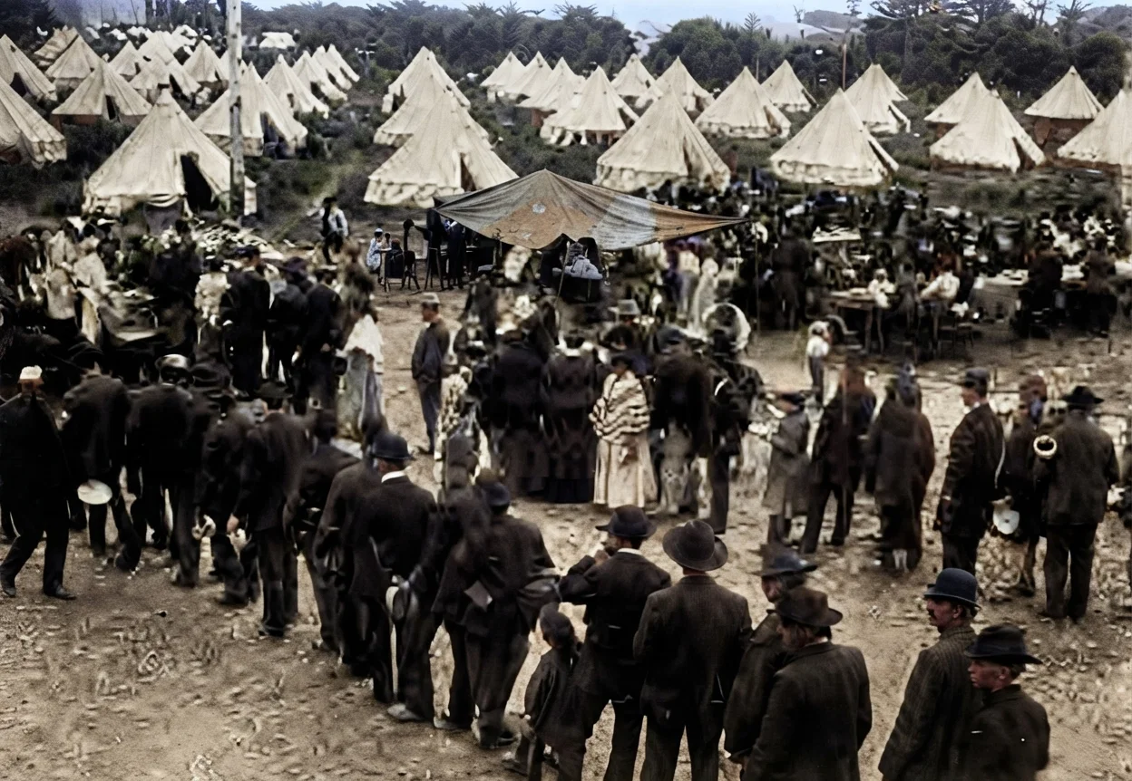 Bread Line and Refugee Camp, Golden Gate Park