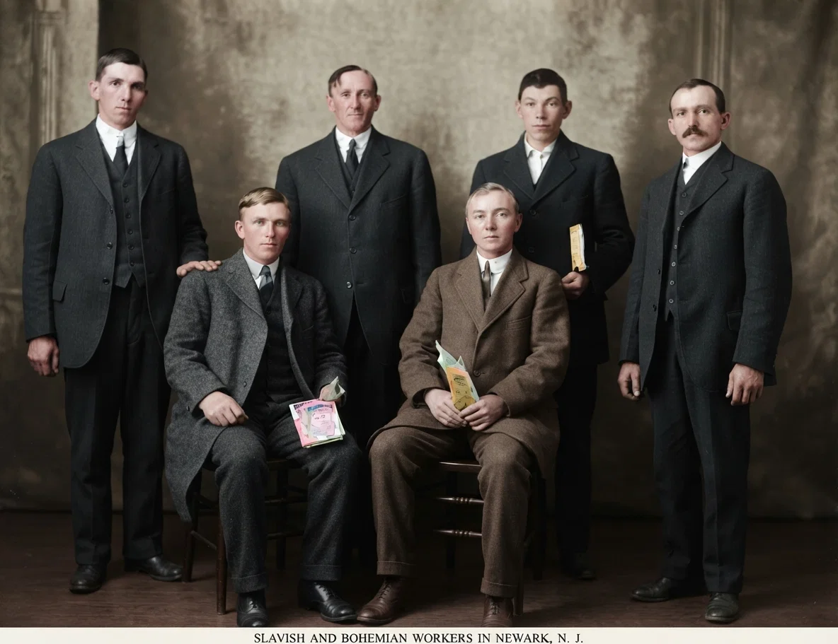 SLAVISH AND BOHEMIAN WORKERS IN NEWARK, N. J.
