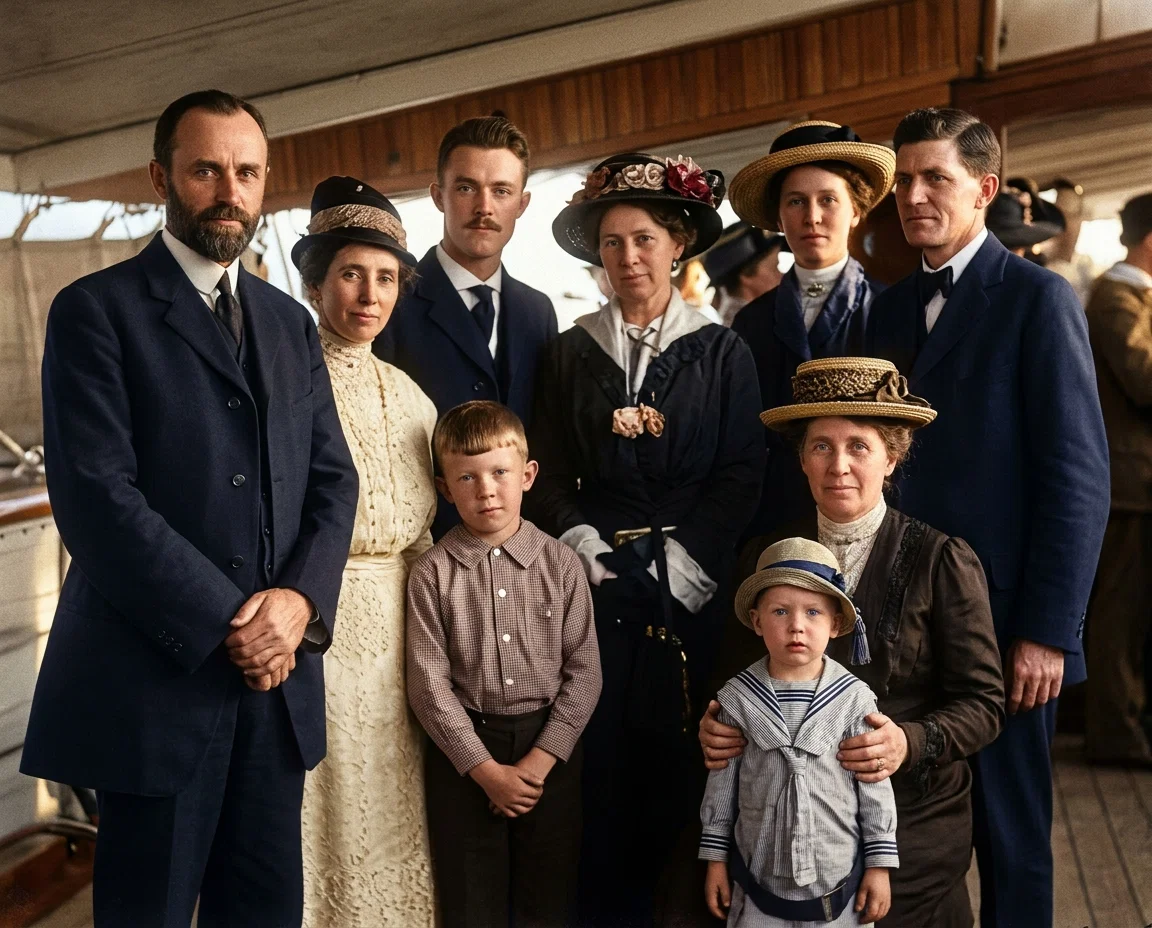 MISSIONARIES SAILING FROM SAN FRANCISCO, MARCH 20, 1915