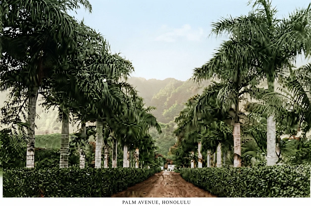 PALM AVENUE, HONOLULU