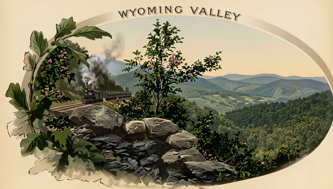 A Scene on the Lehigh Valley Railway.