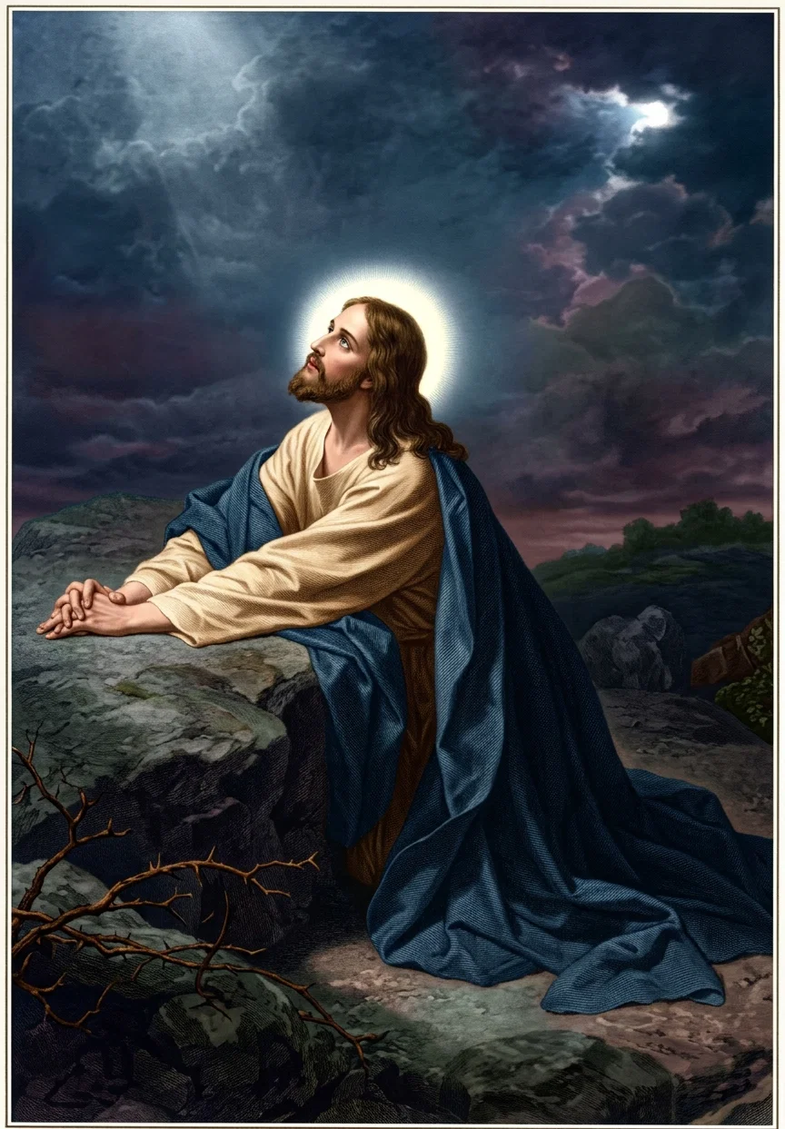 The "same Jesus" who prayed for us in Gethsemane is coming to reward those for whom He prayed.