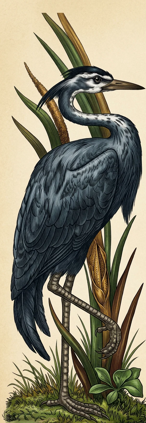 The crane.