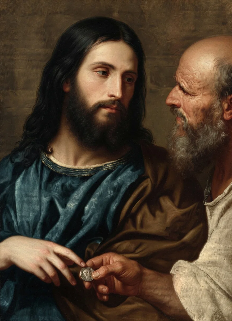 One of the Temptations of Jesus.
