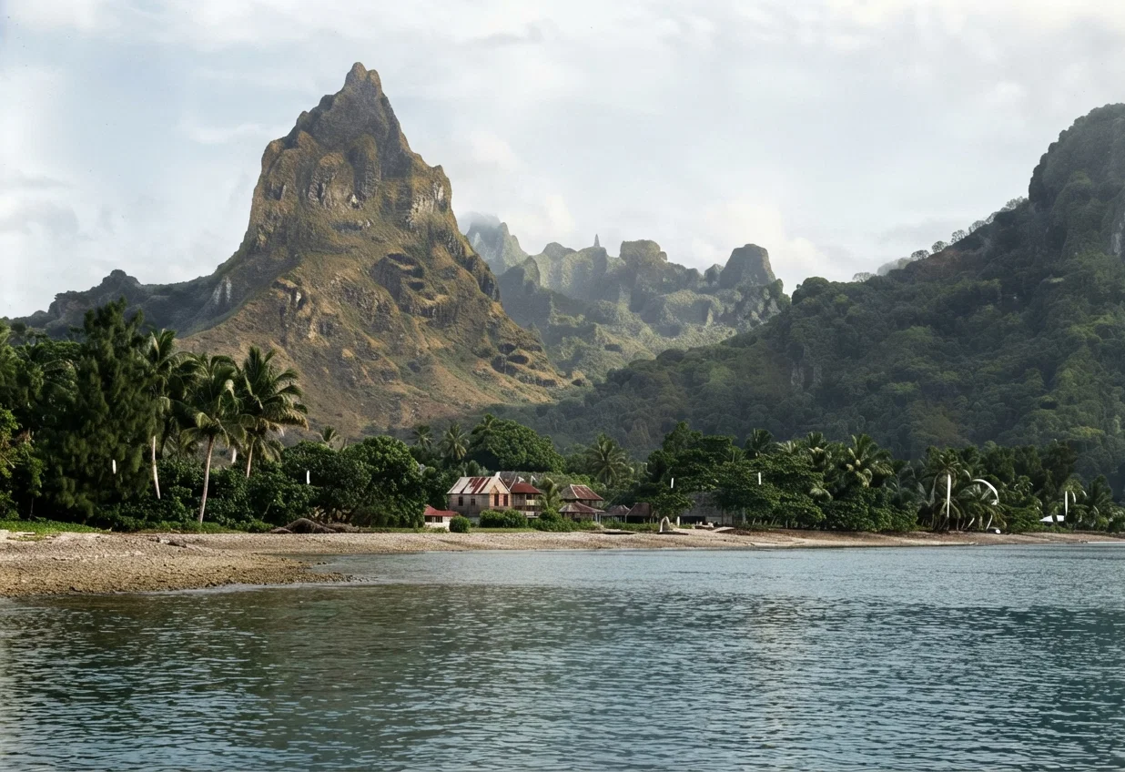 Moorea, Society Islands, one of the most picturesque islands of the South Pacific. Population, 1,400. The Pitcairn visited Moorea upon its first cruise. We have never had a missionary on the island for any length of time. The people have received considerable of our literature, and have asked for help. A coffee planter from New York, whom I met upon the slopes of those mountains, told me that his best help were the confirmed drunkards, as they would work well part of the week in order to have means with which to get drunk the balance of the time. How much they need to be taught habits of temperance and industry, the Lord only knows. E. C. C.
