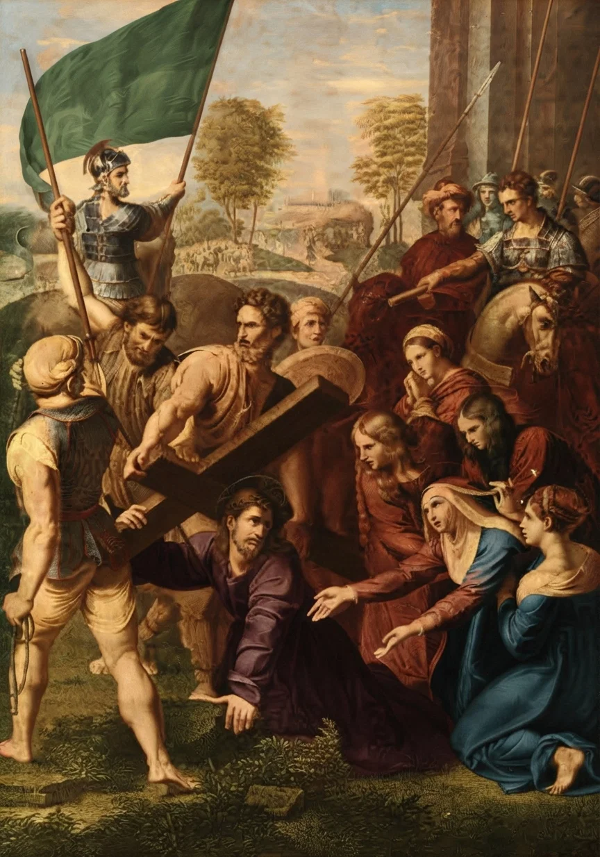 Raphael “This wonderful sacrifice moved all Heaven; and can we look upon it without our hearts breaking at the sight?”