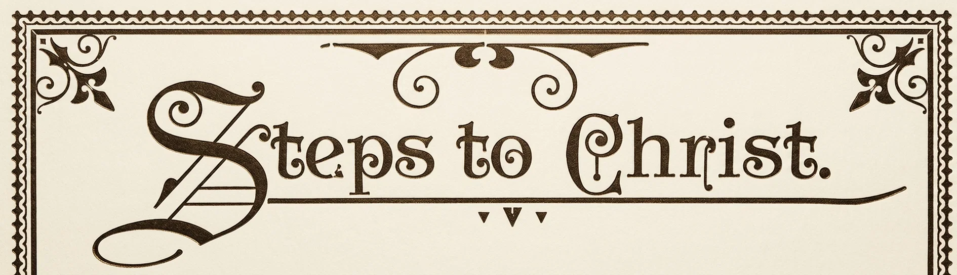 BY MRS. E. G. WHITE.