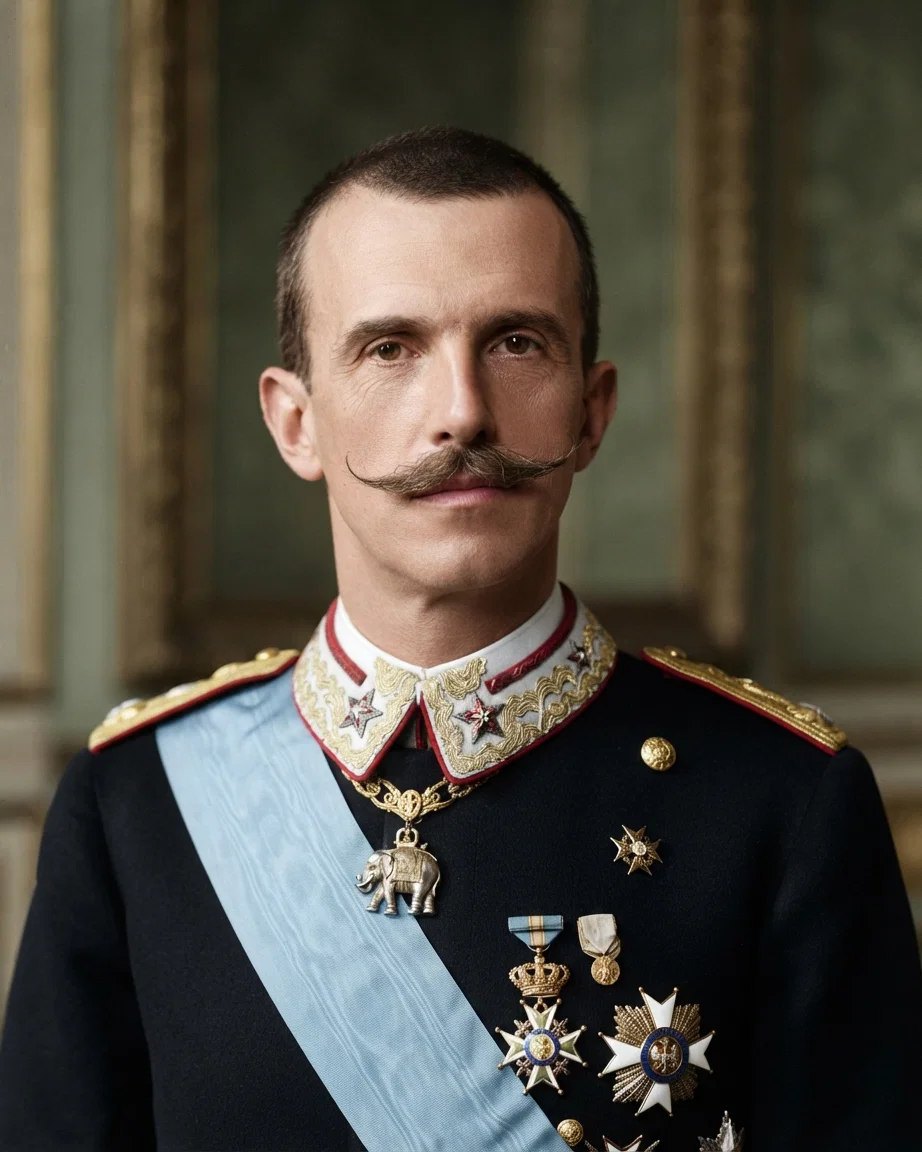 King Victor Emmanuel III of Italy, in whose dominion revolution is breeding