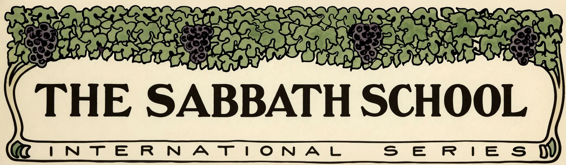 THE SABBATH SCHOOL INTERNATIONAL SERIES