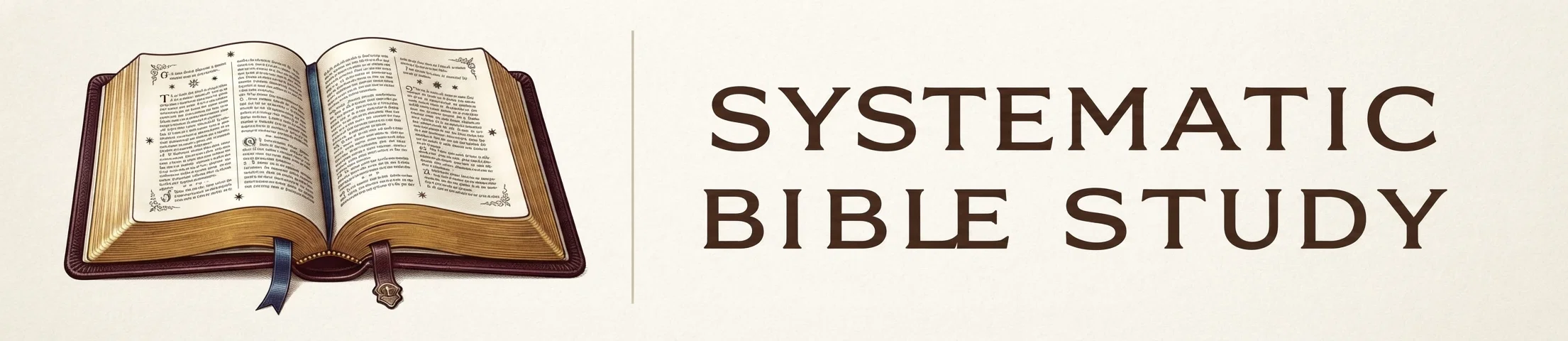 SYSTEMATIC BIBLE STUDY