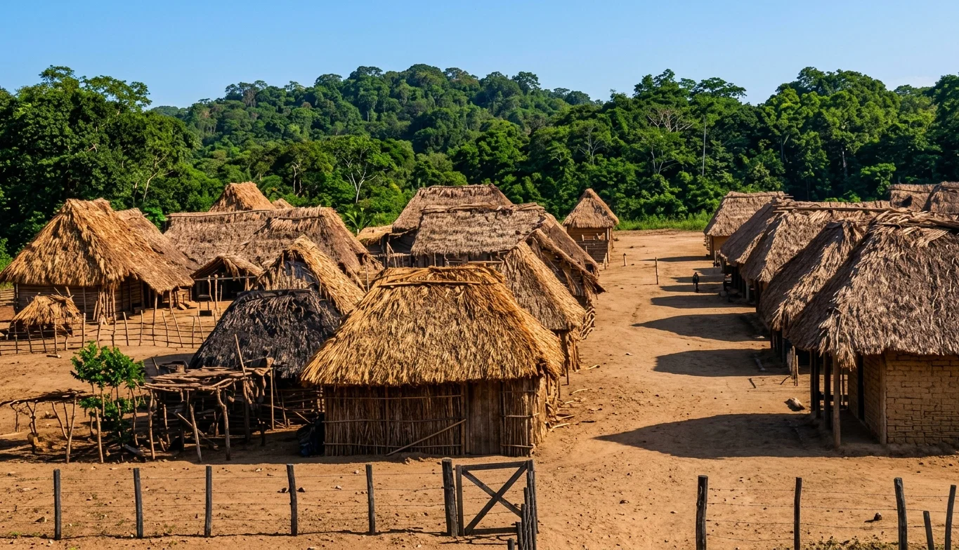 A VILLAGE IN GUATEMALA
