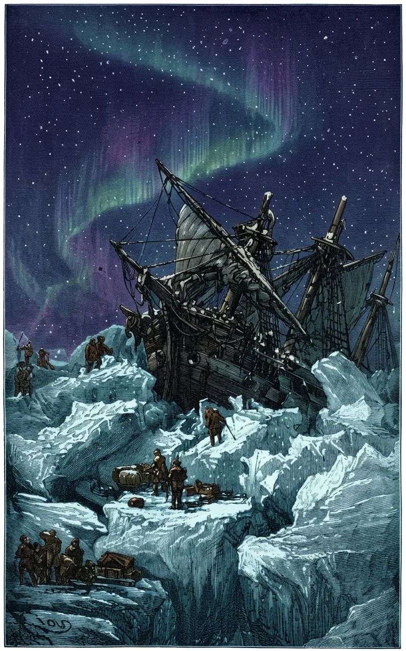 What the forces of nature are doing now in the Frigid Zones.