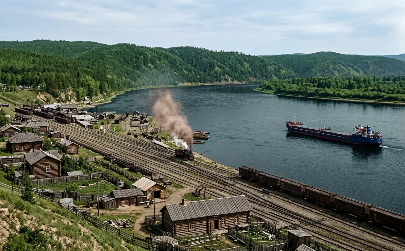 A TOWN IN SIBERIA