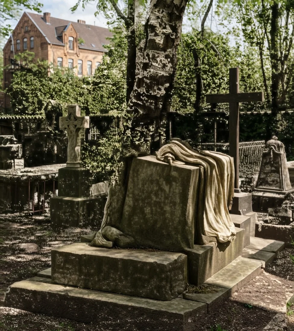 THE OPEN GRAVE AT HANOVER, GERMANY