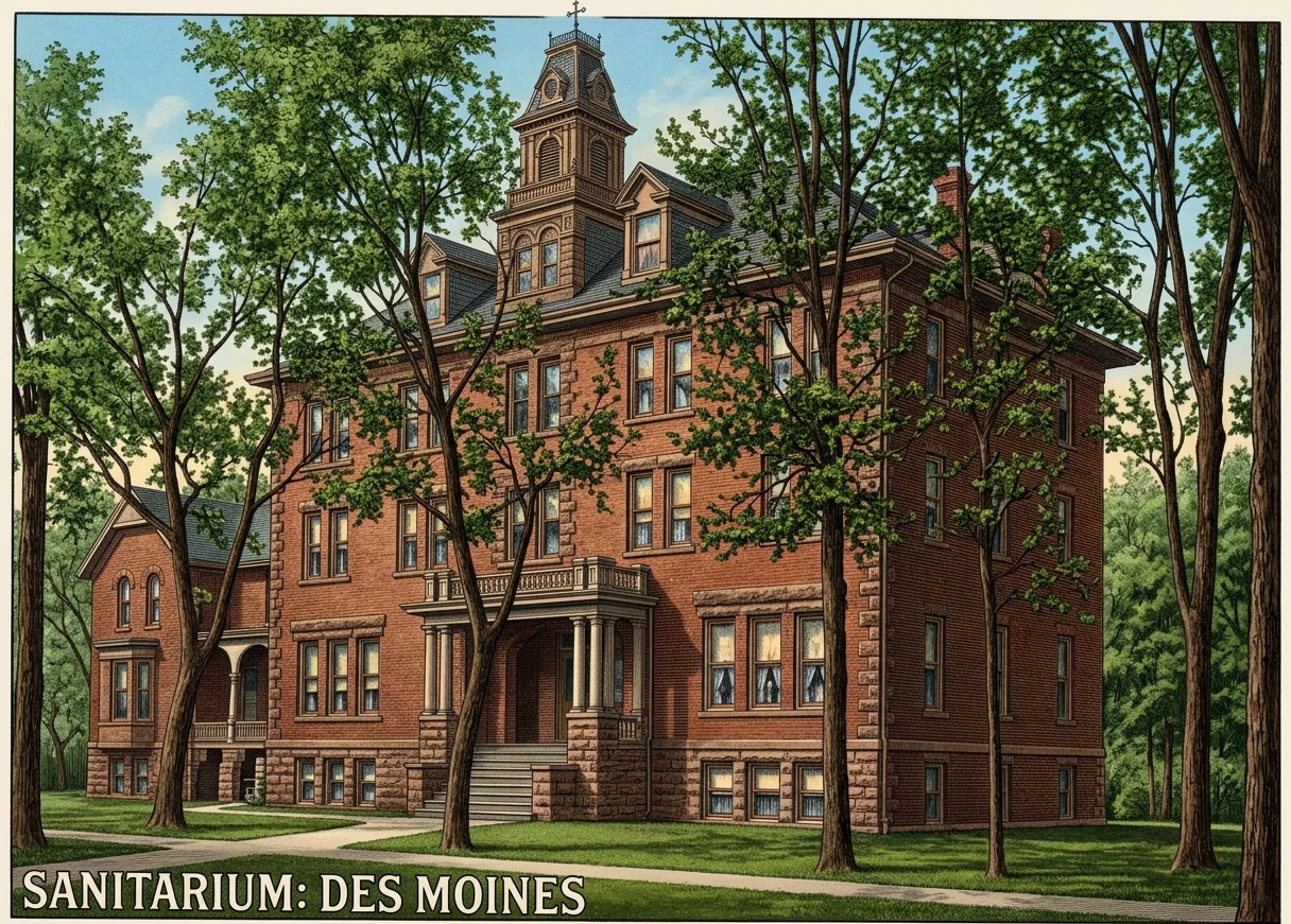 SANITARIUM "DES MOINES"