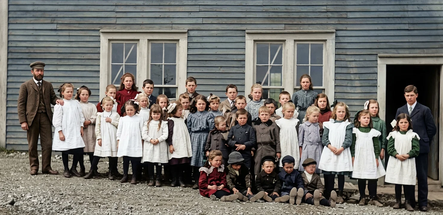 CHURCH-SCHOOL, ST. JOHN'S, NEWFOUNDLAND
