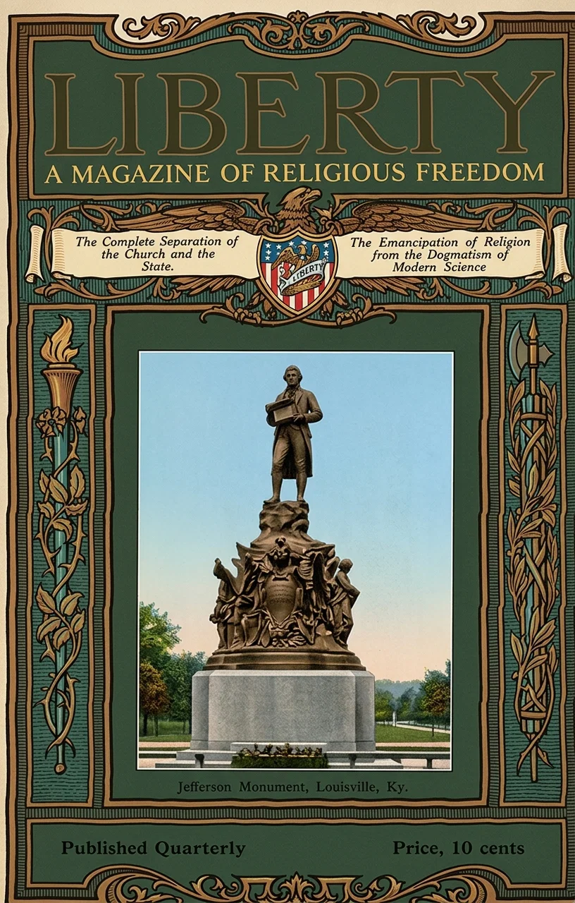 FACSIMILE OF COVER PAGE. ORIGINAL PRINTED IN TWO COLORS