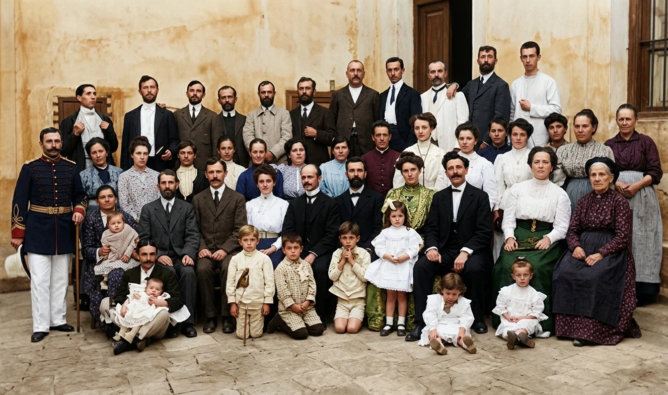 BELIEVERS IN ATTENDANCE AT THE FIRST GENERAL MEETING IN SPAIN