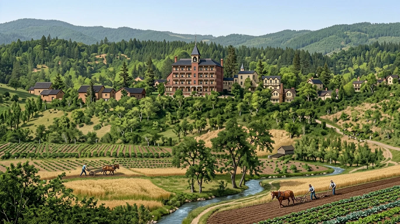 St. Helena Sanitarium, California.
