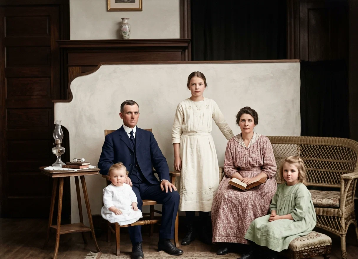 W. A. SWEANY AND FAMILY