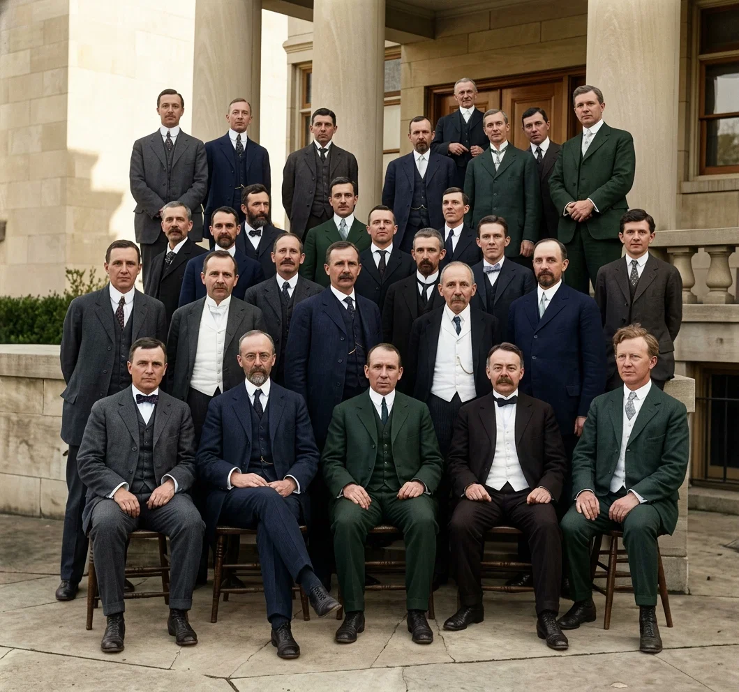 DELEGATES TO THE BOOK MEN'S CONVENTION