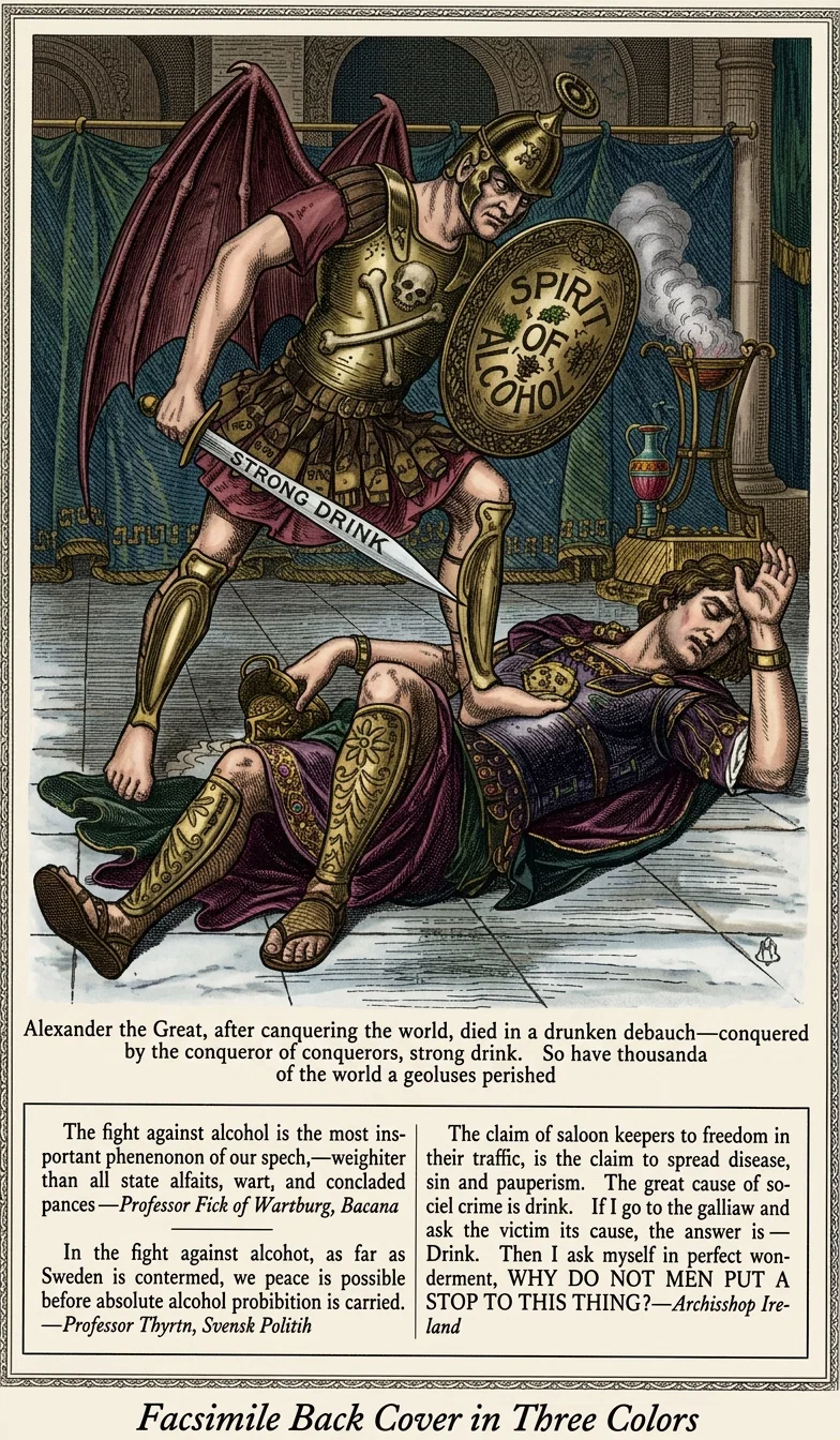 Alexander the Great, after conquering the world, died in a drunken debauch—conquered by the conqueror of conquerors, strong drink. So have thousands of the world's celebrities perished