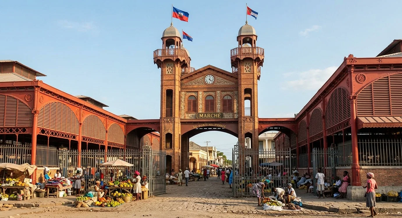 THE MARKET, PORT AU PRINCE, HAYTI