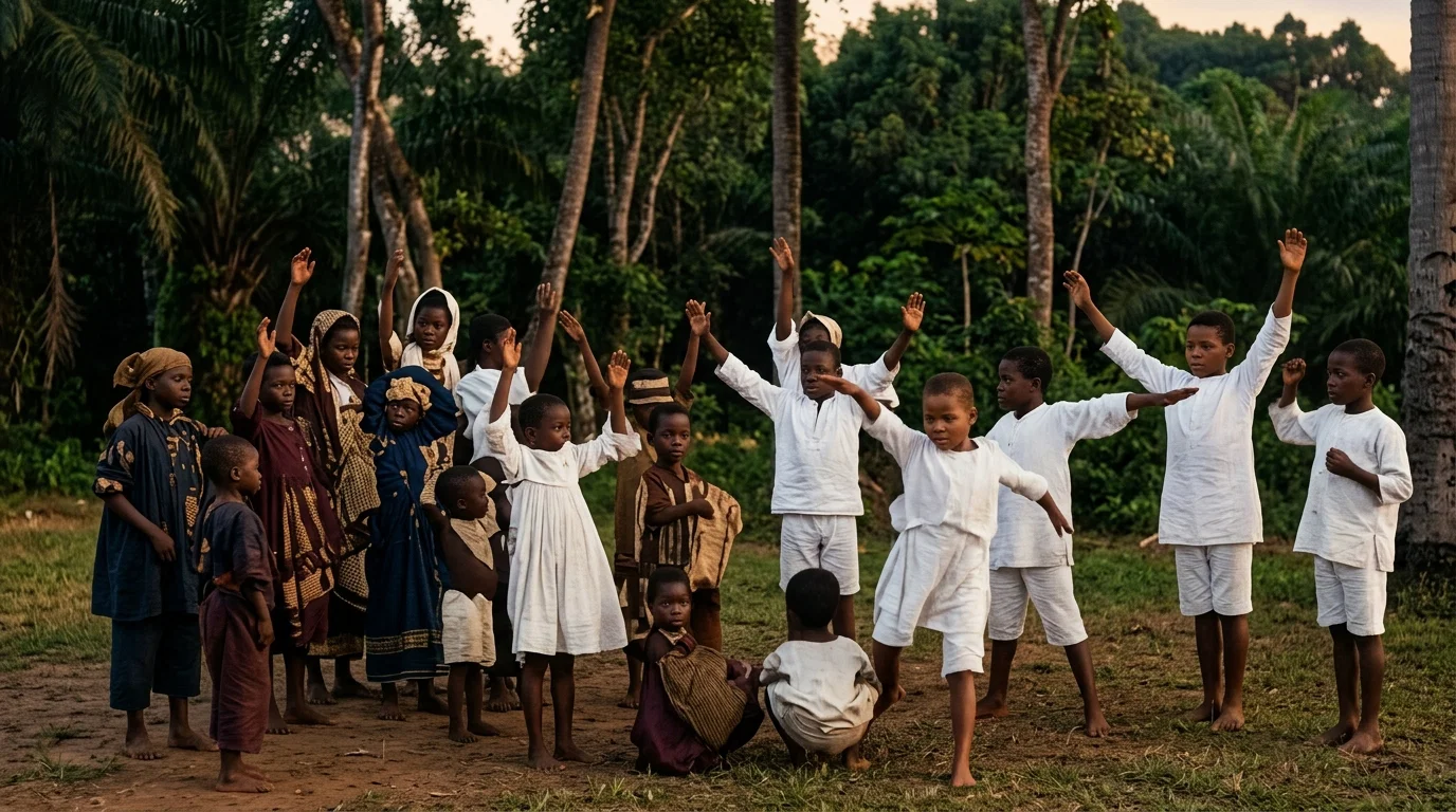 GYMNASTIC EXERCISES FOR YOUNG AFRICANS