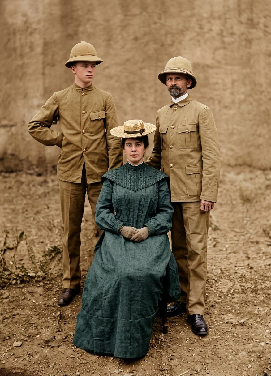 MISSIONARIES EN ROUTE TO GERMAN EAST AFRICA