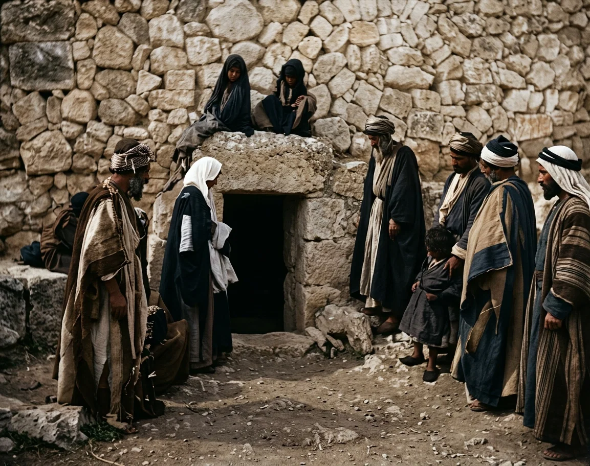 THE TOMB OF LAZARUS.