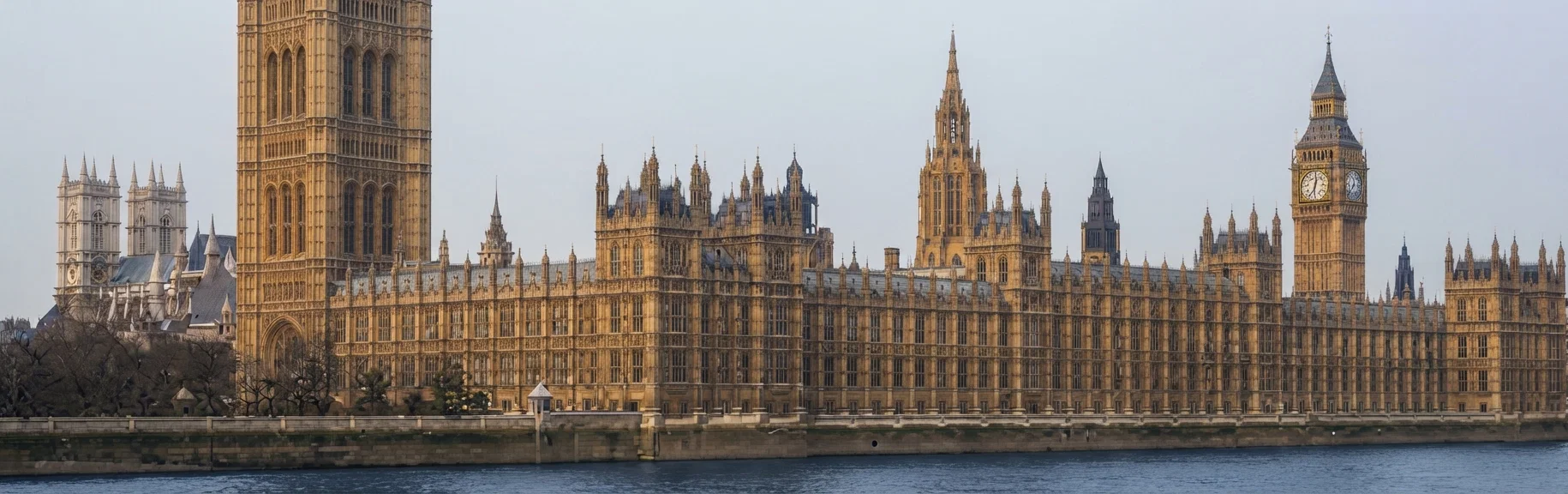 The British Parliament Buildings.