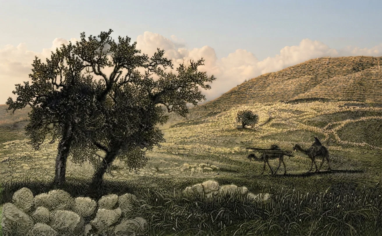Seilun, on the site of Shiloh, where the sacred tent and the ark remained for four centuries. Here lived Eli.