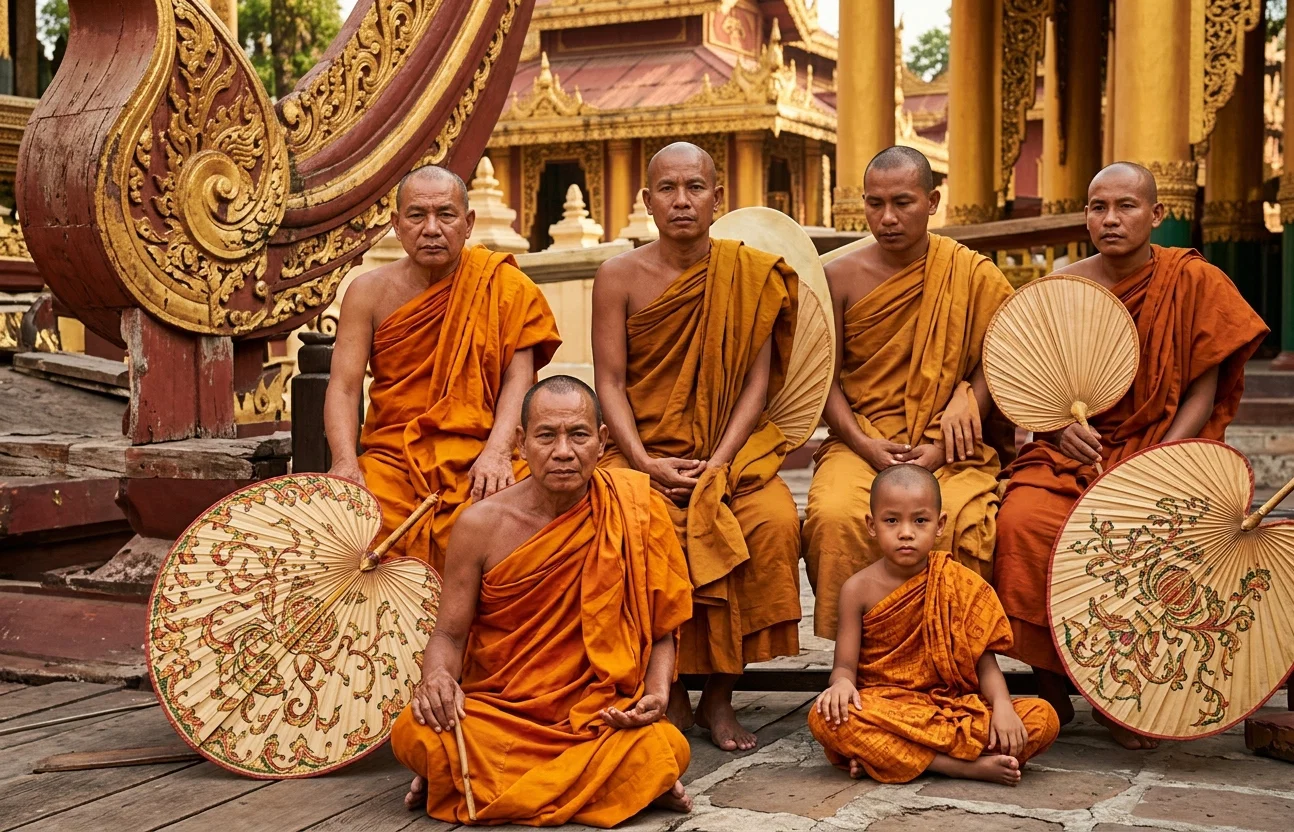 BURMESE PRIESTS
