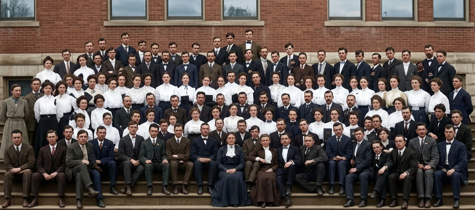 A LARGE CANVASSERS’ CLASS AT UNION COLLEGE